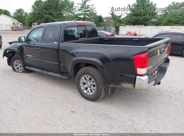 5TFSZ5AN2HX099302 2017 TOYOTA TACOMA Black Задня ліва чверть