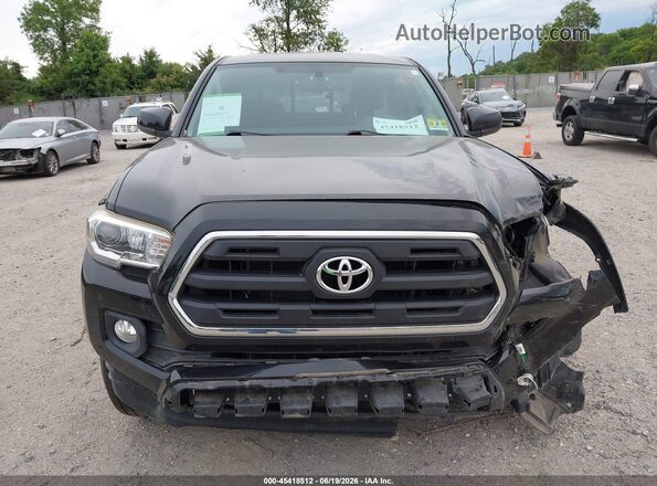 5TFSZ5AN2HX099302 2017 TOYOTA TACOMA Black Вид щитка приладів