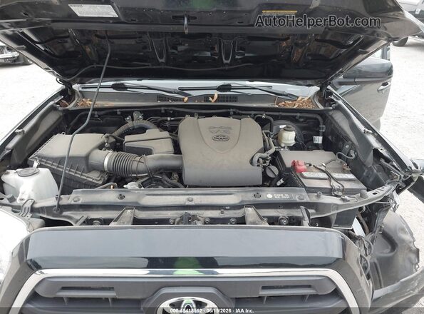 5TFSZ5AN2HX099302 2017 TOYOTA TACOMA Black Вид ззаду