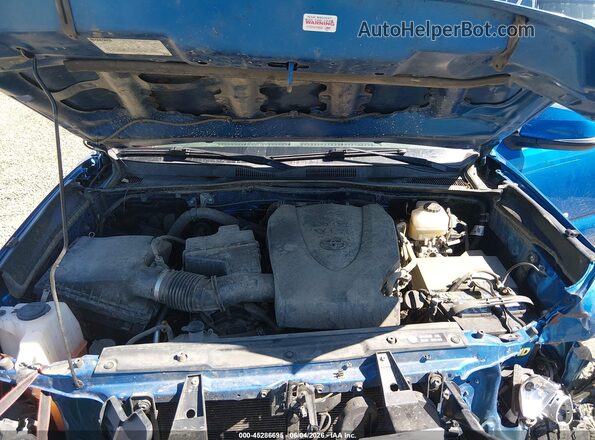 5TFSZ5AN3HX048763 2017 TOYOTA TACOMA Blue Rear view