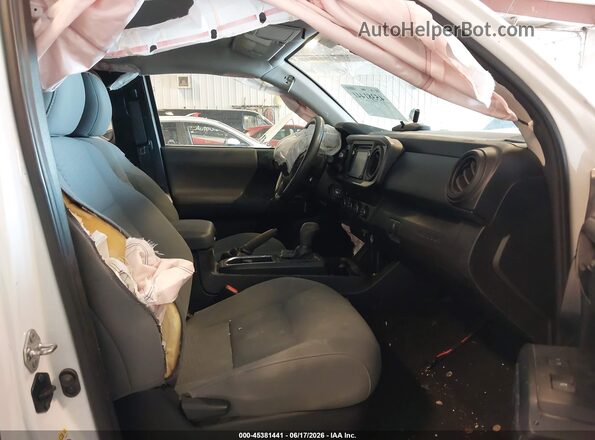 5TFSZ5AN3KX193051 2019 TOYOTA TACOMA White Սալոնի դիմացի տեսք