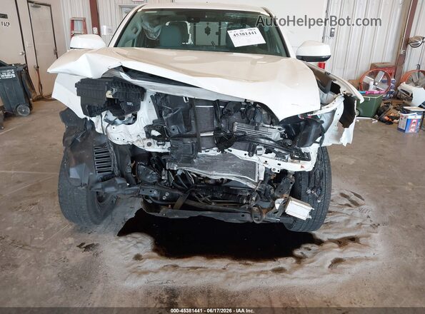 5TFSZ5AN3KX193051 2019 TOYOTA TACOMA White Սարքավորումների վահանակի տեսք