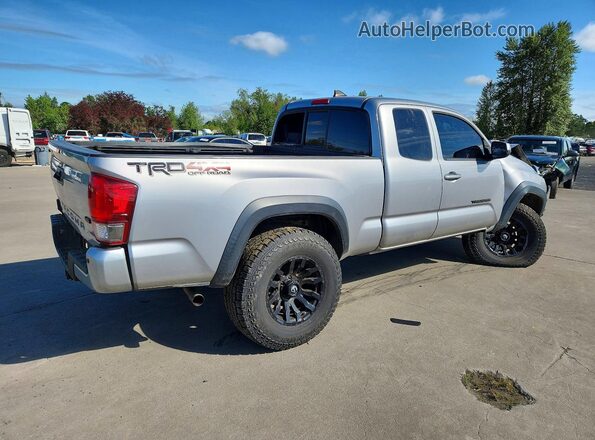 5TFSZ5AN5GX003774 2016 TOYOTA TACOMA Silver უკანა მარჯვენა