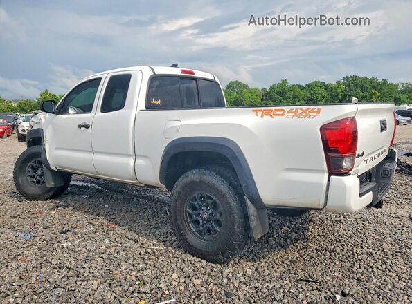5TFSZ5AN5KX193407 2019 TOYOTA TACOMA White Tył lewy