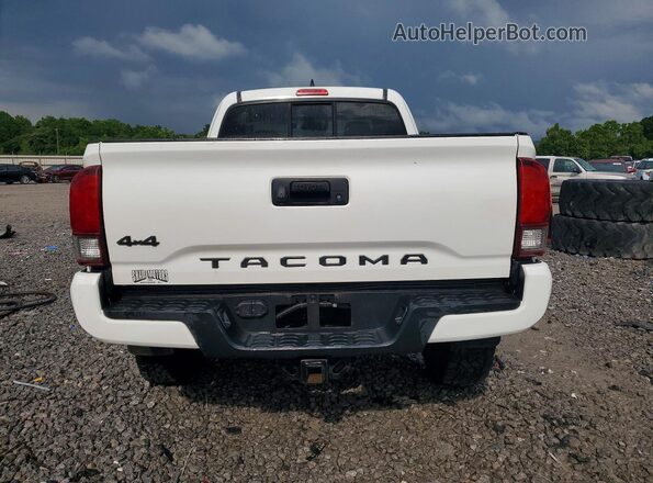5TFSZ5AN5KX193407 2019 TOYOTA TACOMA White Widok z tyłu