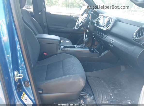 5TFSZ5ANXGX040755 2016 TOYOTA TACOMA Blue Front interior view