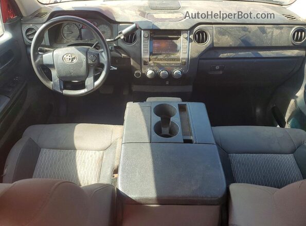 5TFUM5F19GX065370 2016 TOYOTA TUNDRA Red Vista del salpicadero