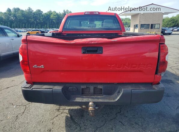 5TFUM5F19GX065370 2016 TOYOTA TUNDRA Red Vista trasera
