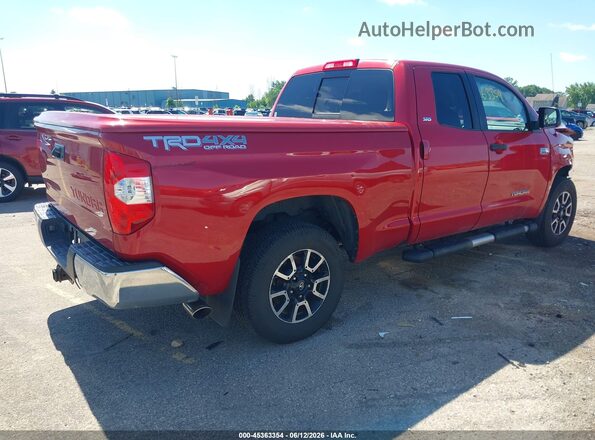 5TFUW5F10GX526093 2016 TOYOTA TUNDRA Red უკანა მარჯვენა