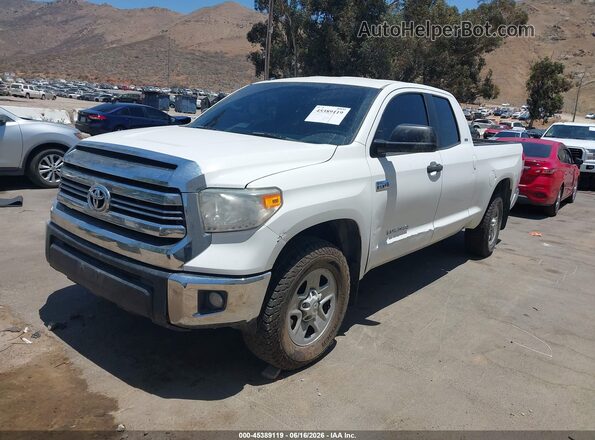 5TFUW5F16HX595145 2017 TOYOTA TUNDRA White Vista tres cuartos delantera izquierda