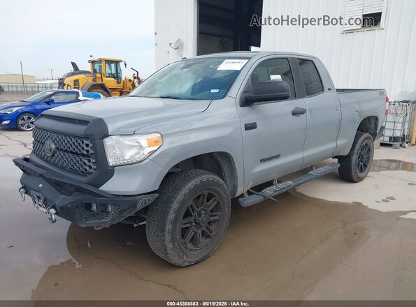 5TFUW5F18KX780336 2019 TOYOTA TUNDRA Gray Front left