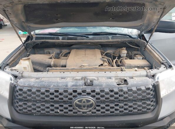5TFUW5F18KX780336 2019 TOYOTA TUNDRA Gray Rear view