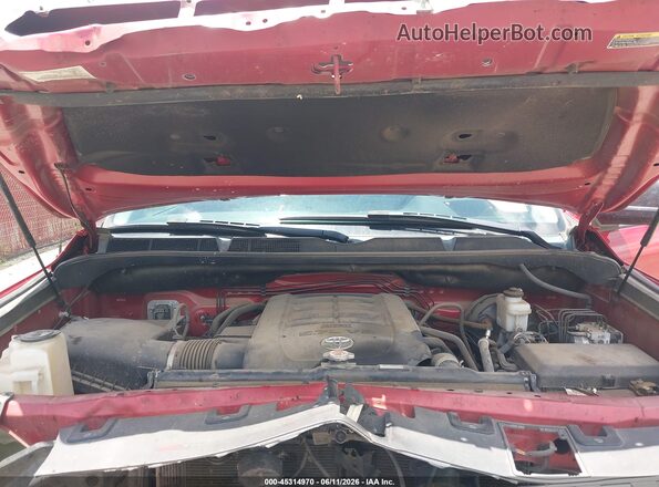 5TFUW5F19KX860244 2019 TOYOTA TUNDRA Red Vista trasera