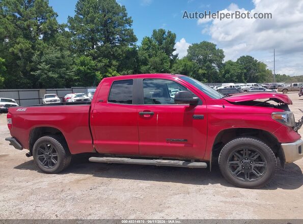 5TFUW5F19KX860244 2019 TOYOTA TUNDRA Red Vista interior trasera