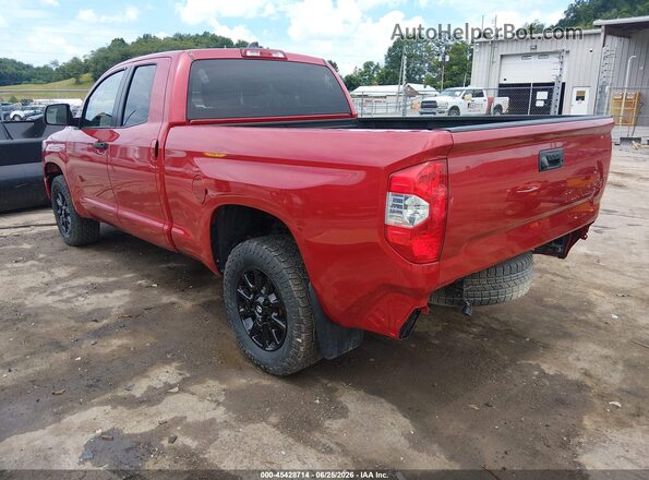 5TFUY5F12MX007584 2021 TOYOTA TUNDRA Red Հետևի ձախ