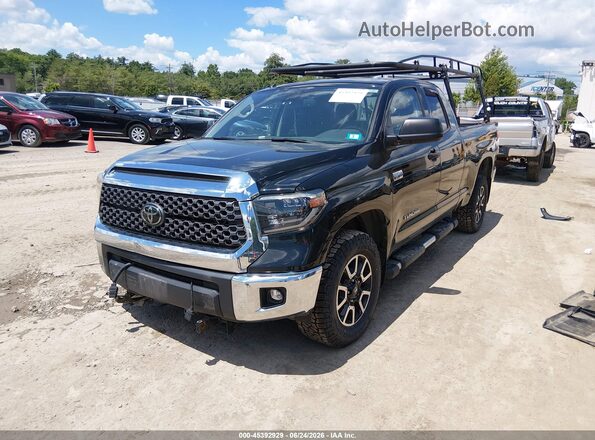 5TFUY5F17KX809271 2019 TOYOTA TUNDRA Black Przód lewy