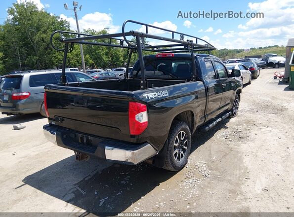 5TFUY5F17KX809271 2019 TOYOTA TUNDRA Black Tył prawy