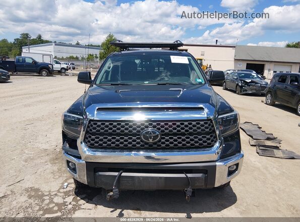 5TFUY5F17KX809271 2019 TOYOTA TUNDRA Black Widok wnętrza z tyłu