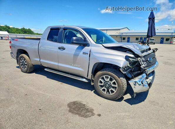 5TFUY5F18MX050035 2021 TOYOTA TUNDRA Silver Delantero derecho