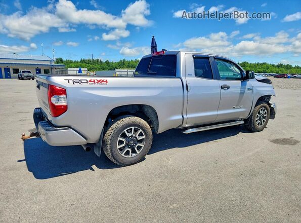 5TFUY5F18MX050035 2021 TOYOTA TUNDRA Silver Trasero derecho
