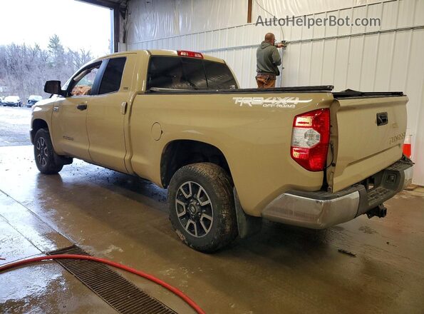 5TFUY5F19HX604589 2017 TOYOTA TUNDRA Tan Trasero izquierdo