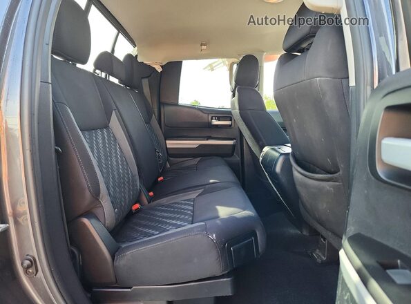 5TFUY5F19KX851490 2019 TOYOTA TUNDRA Gray Հետևի նստատեղերի տեսք