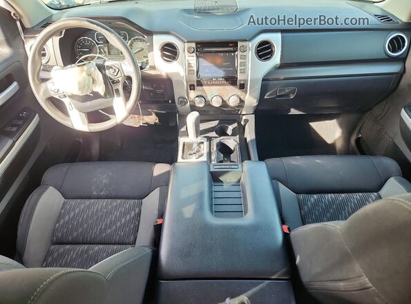 5TFUY5F19KX851490 2019 TOYOTA TUNDRA Gray Առջևի վահանակի տեսք