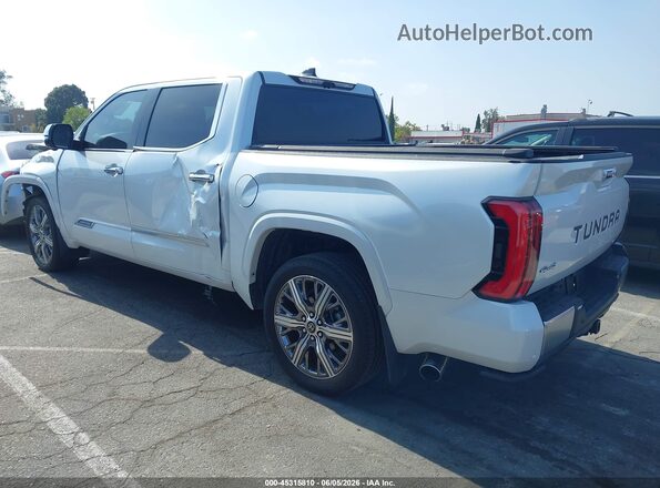 5TFVC5DB4PX032053 2023 TOYOTA TUNDRA HYBRID White Հետևի ձախ