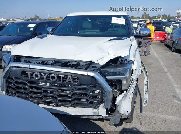 5TFVC5DB4PX032053 2023 TOYOTA TUNDRA HYBRID White Սալոնի հետևի տեսք
