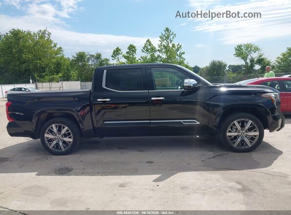5TFVC5DB6NX005479 2022 TOYOTA TUNDRA HYBRID Black უკანა სალონის ხედი