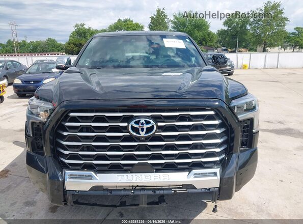 5TFVC5DB6NX005479 2022 TOYOTA TUNDRA HYBRID Black ხელსაწყოთა პანელის ხედი