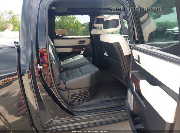 5TFVC5DB6NX005479 2022 TOYOTA TUNDRA HYBRID Black VIN კოდის სტიკერის ხედი