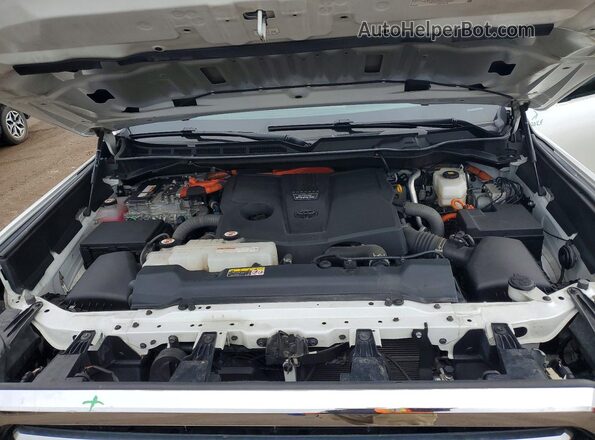 5TFVC5DB6PX014539 2023 TOYOTA TUNDRA White უკანა სალონის ხედი