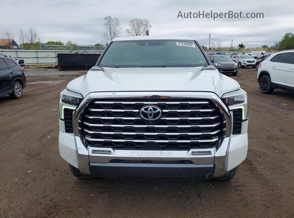 5TFVC5DB6PX014539 2023 TOYOTA TUNDRA White წინა ხედი