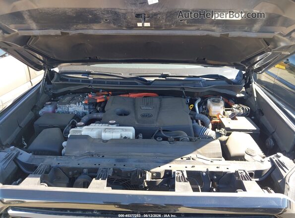 5TFVC5DB6PX031227 2023 TOYOTA TUNDRA HYBRID Black Հետևի տեսք