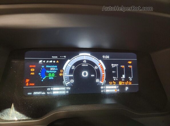 5TFWA5DB0SX323815 2025 TOYOTA TUNDRA Black Widok zestawu wskaźników