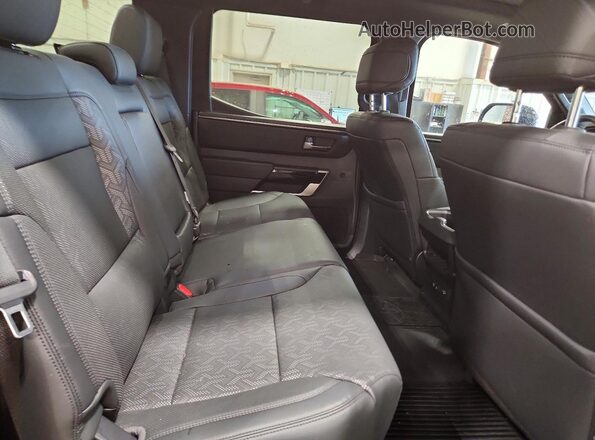 5TFWA5DB0SX323815 2025 TOYOTA TUNDRA Black Widok wnętrza z tyłu