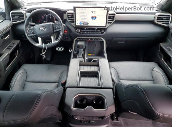 5TFWA5DB1SX294261 2025 TOYOTA TUNDRA White Dashboard view