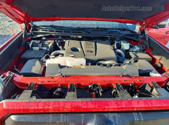 5TFWA5DB1TX383099 2026 TOYOTA TUNDRA Red Widok wnętrza z tyłu