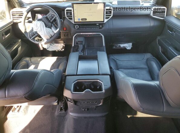 5TFWA5DB2SX247000 2025 TOYOTA TUNDRA Gray Առջևի վահանակի տեսք