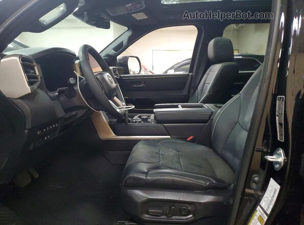5TFWA5DB6TX364726 2026 TOYOTA TUNDRA Черный Вид салона спереди