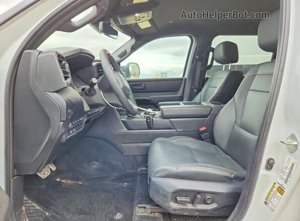 5TFWA5DB7SX253553 2025 TOYOTA TUNDRA White წინა სალონის ხედი