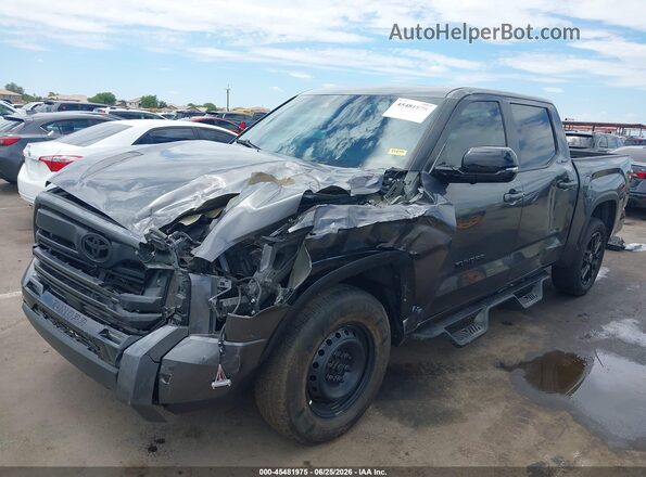 5TFWA5DB8RX225142 2024 TOYOTA TUNDRA Gray Առջևի ձախ երեք քառորդ տեսարան