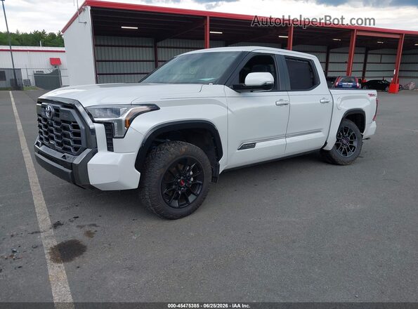 5TFWA5DB8TX341075 2026 TOYOTA TUNDRA White Առջևի ձախ երեք քառորդ տեսարան