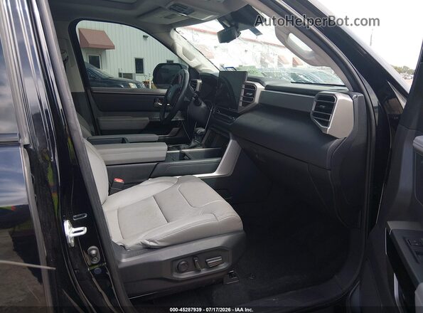 5TFWA5DB9RX158938 2024 TOYOTA TUNDRA Black Front interior view