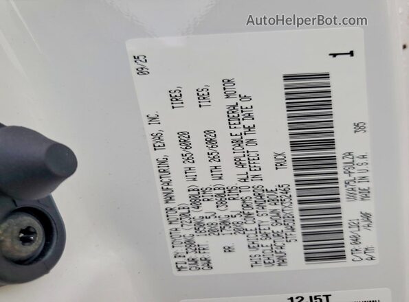 5TFWA5DBXTX352465 2026 TOYOTA TUNDRA White 