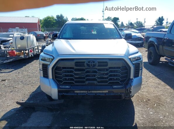 5TFWC5DB0SX101575 2025 TOYOTA TUNDRA HYBRID Silver Dashboard view