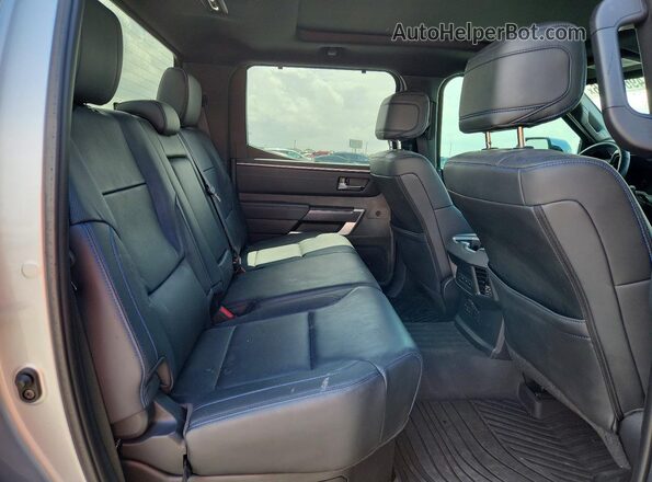 5TFWC5DB3RX074558 2024 TOYOTA TUNDRA Silver უკანა სავარძლების ხედი