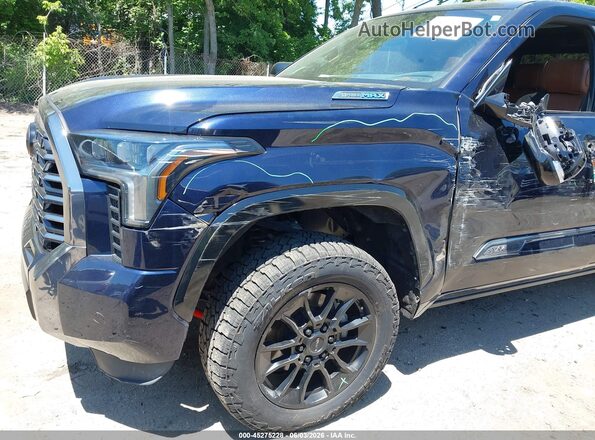 5TFWC5DB7RX071856 2024 TOYOTA TUNDRA HYBRID Синий Вид спереди