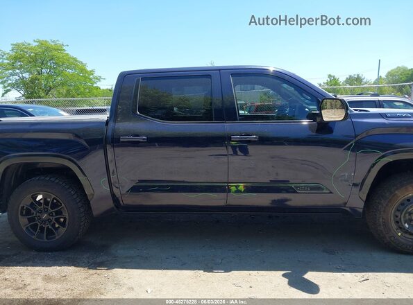 5TFWC5DB7RX071856 2024 TOYOTA TUNDRA HYBRID Синий Вид задней части салона